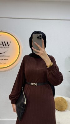 1 AL 1 BEDAVA - Balıkçı Yaka Elbise - 1