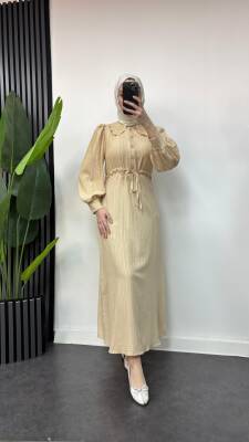 Bebe Yakalı Elbise - 1