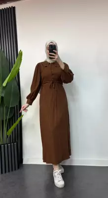 Bebe Yakalı Elbise - 5