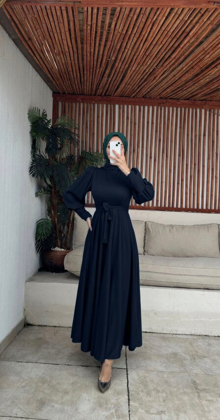 Fırsat Ürünü - Dilek Elbise - Kemersiz - 2