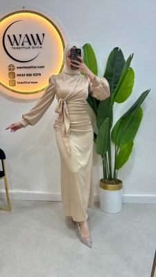 Fırsat Ürünü - Talya Elbise - Lekeli - 1
