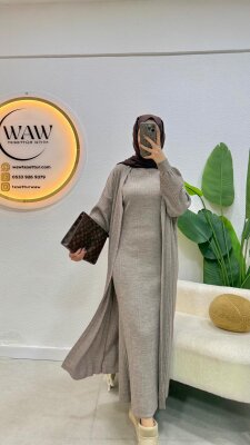 1 AL 1 BEDAVA - Hırkalı Triko Takım - 2