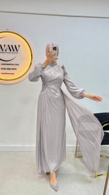 Lizya Abiye - Özel Renk Gül Kurusu