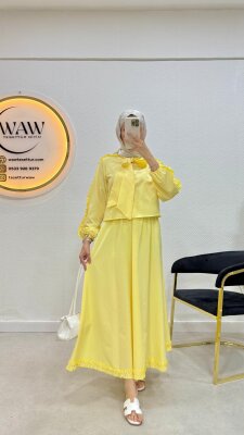 Mezat Ürünü - Nihal Takım Sarı