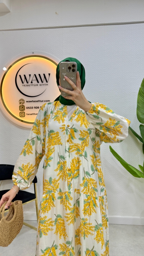 Mimoza Elbise - 1