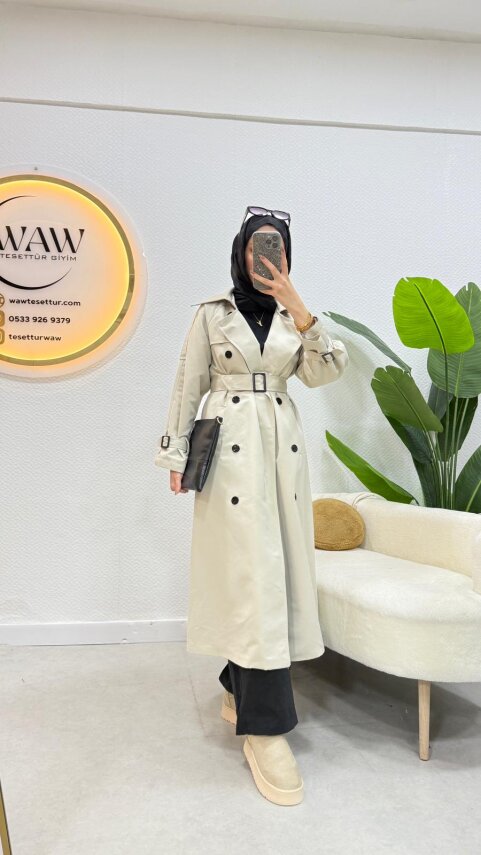 Oversize Trençkot - 5