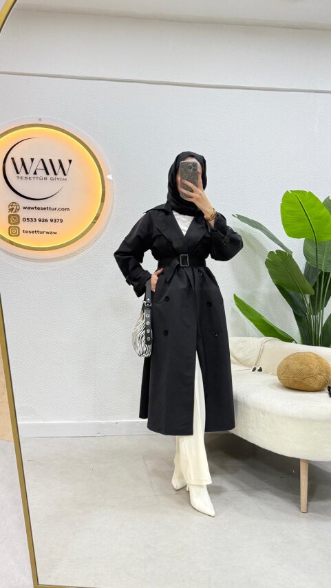 Oversize Trençkot - 10