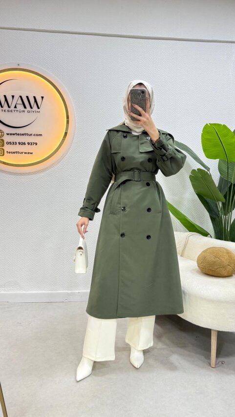 Oversize Trençkot - 14