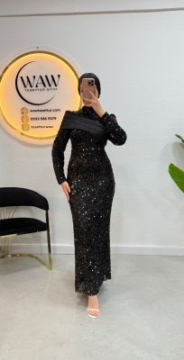 Pırıltı Abiye Elbise - 4