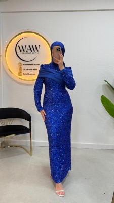Pırıltı Abiye Elbise - 10